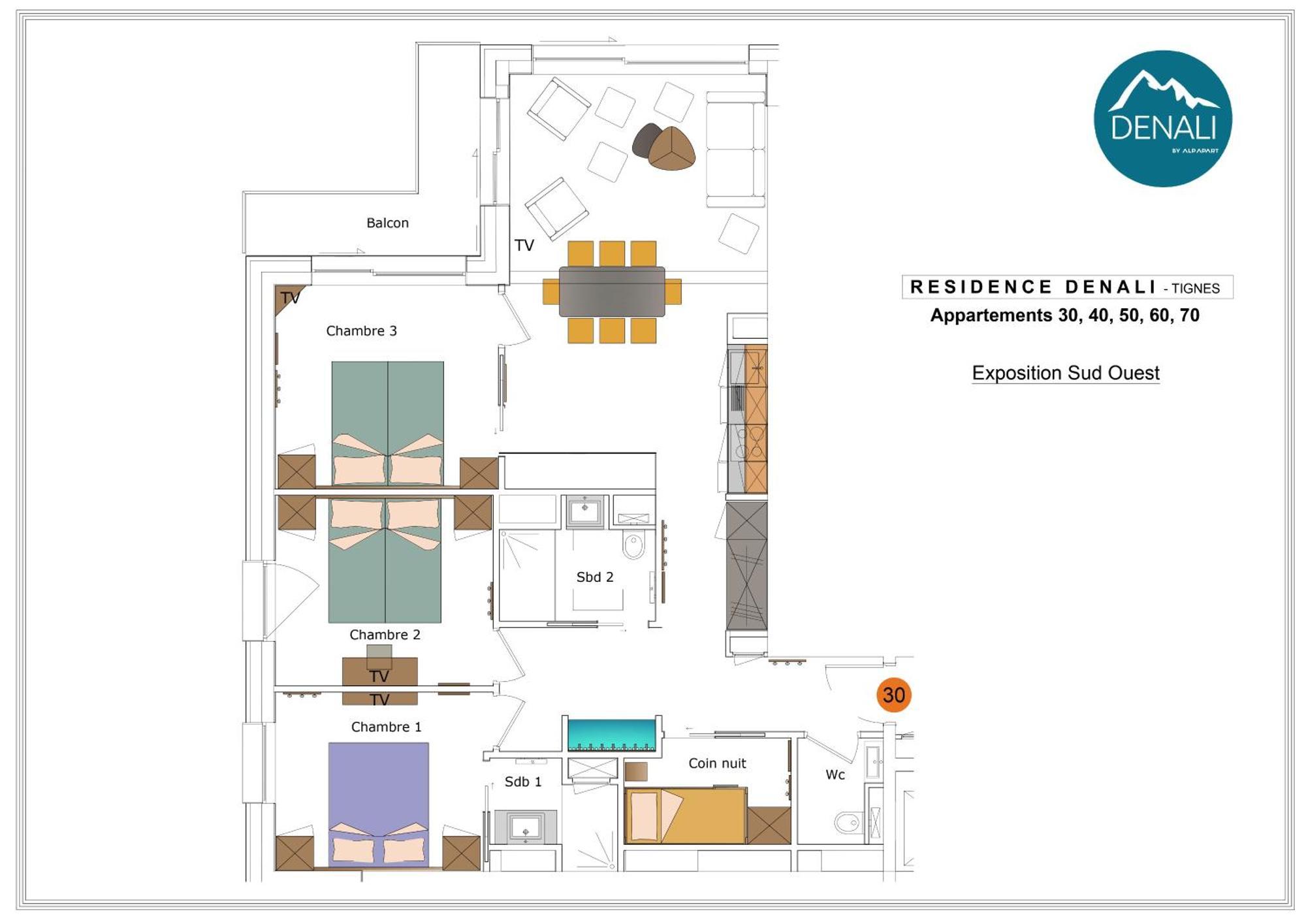Residence Denali By Alpapart Tignes Room photo